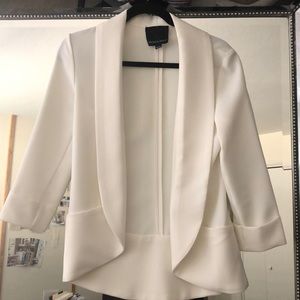 White Blazer